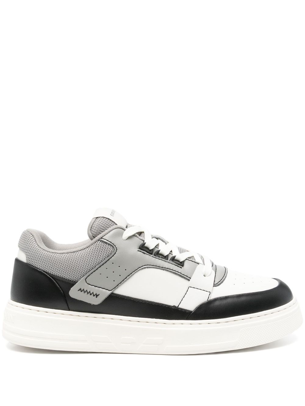 Emporio Armani Leather Sneakers - Emporio Armani - Modalova