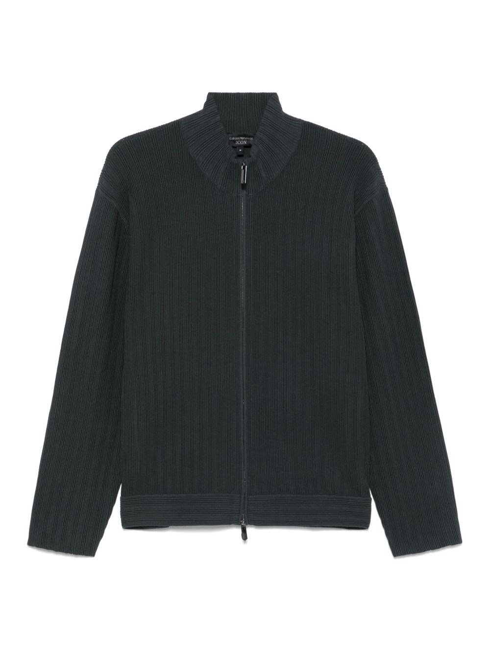 Emporio Armani Zipped Cardigan - Emporio Armani - Modalova