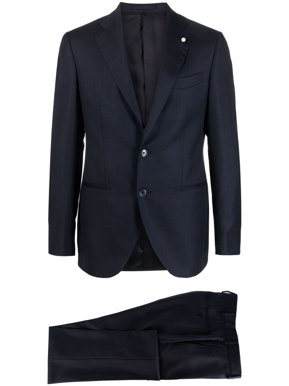 Luigi Bianchi Suit With Logo - Luigi Bianchi - Modalova