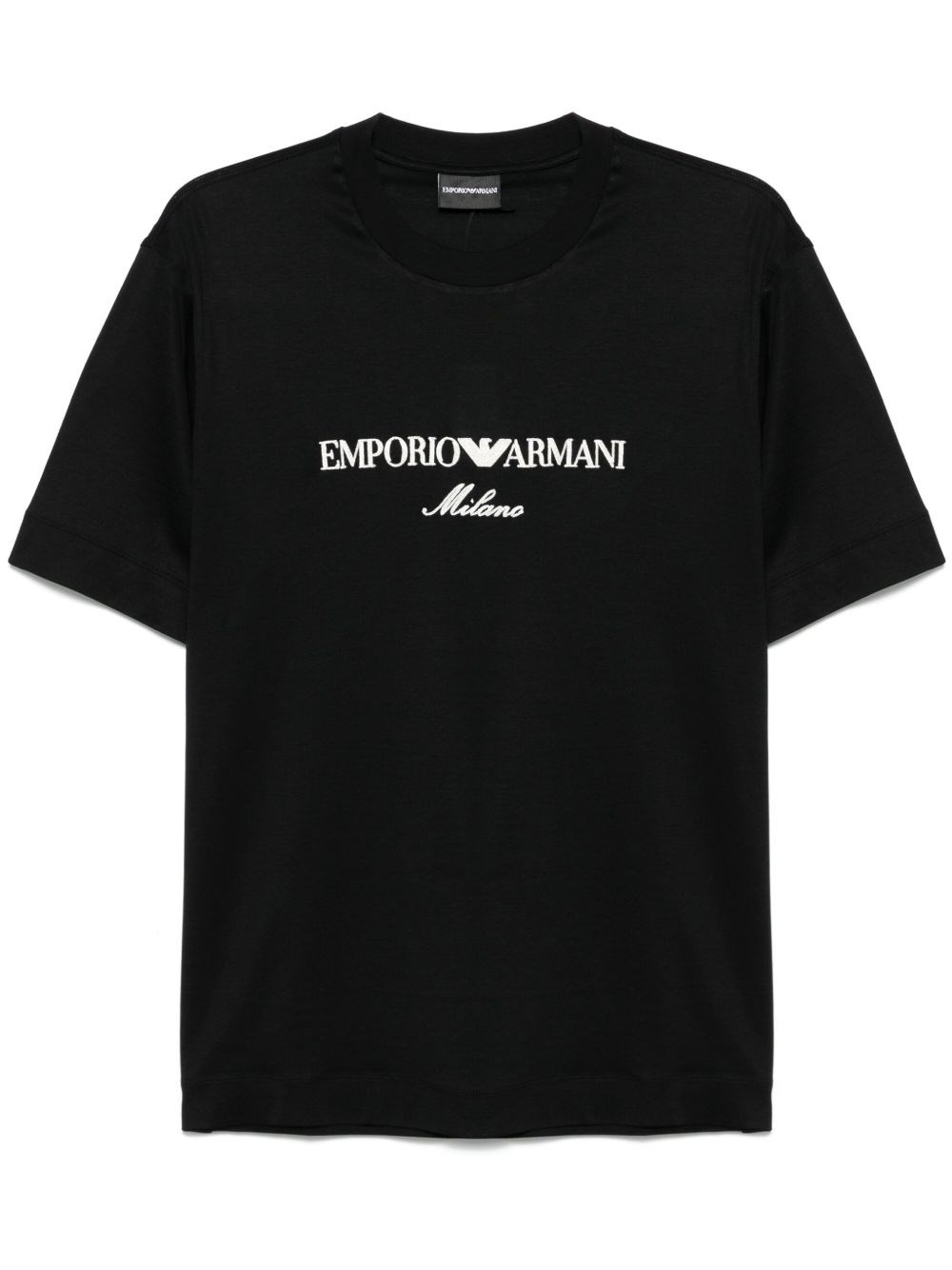Emporio Armani Embroidered Logo T-shirt
