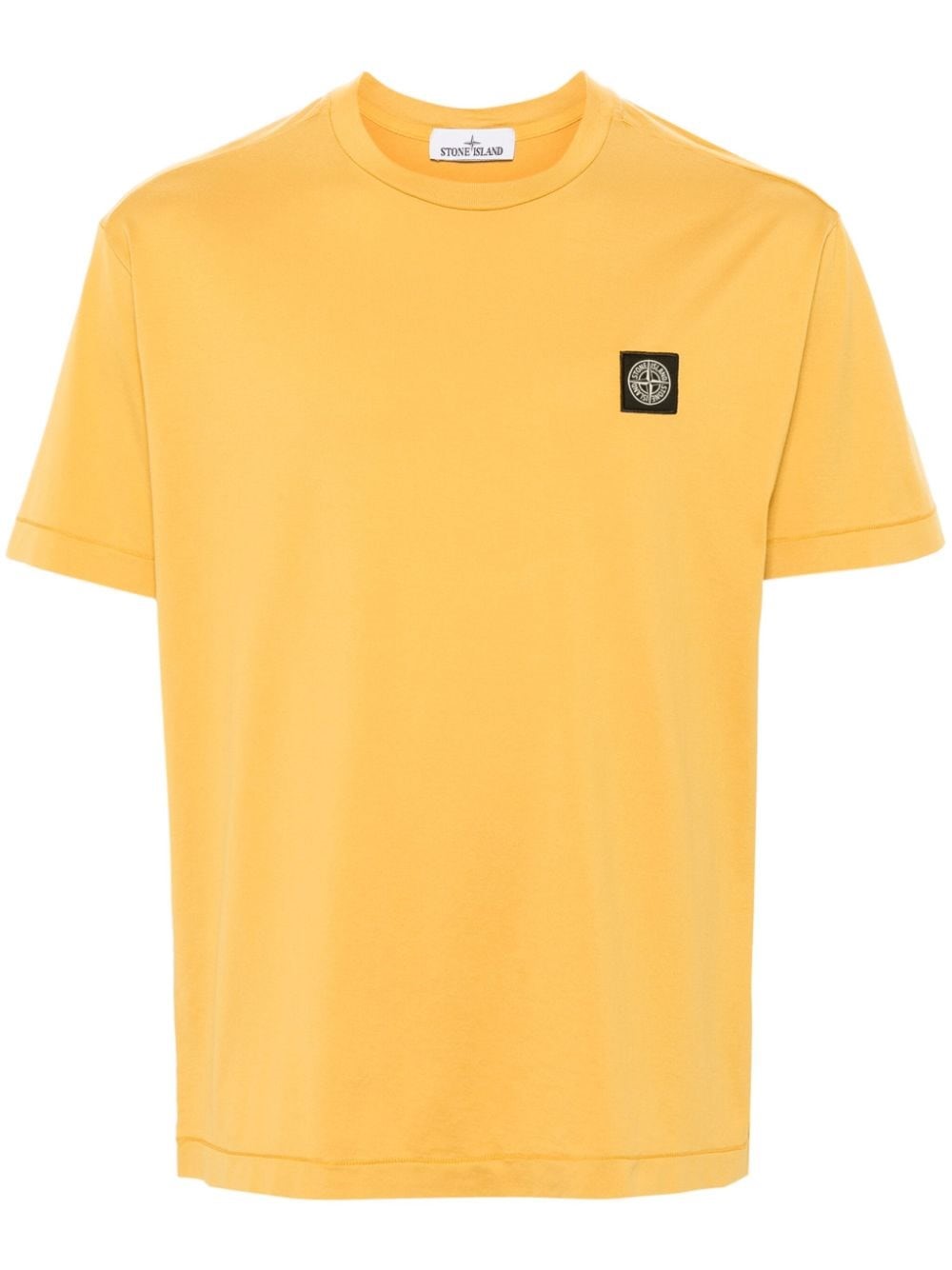 Stone Island Cotton T-Shirt With Logo