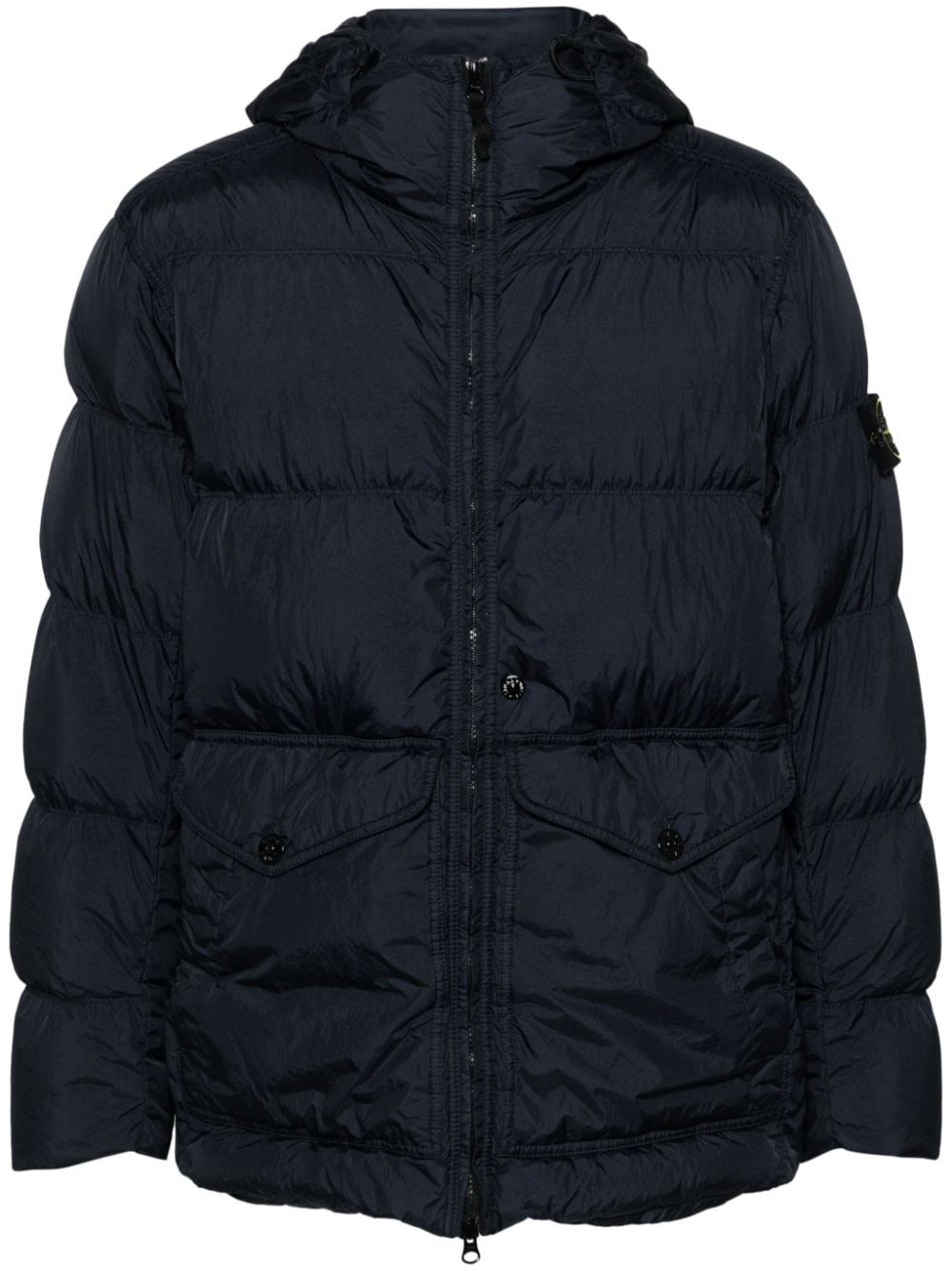 Stone Island Logo Jacket - Stone Island - Modalova
