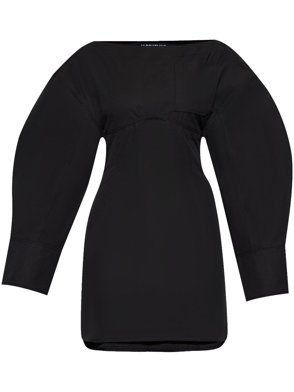 Jacquemus Shirt Dress Featuring Adjustable Belt
