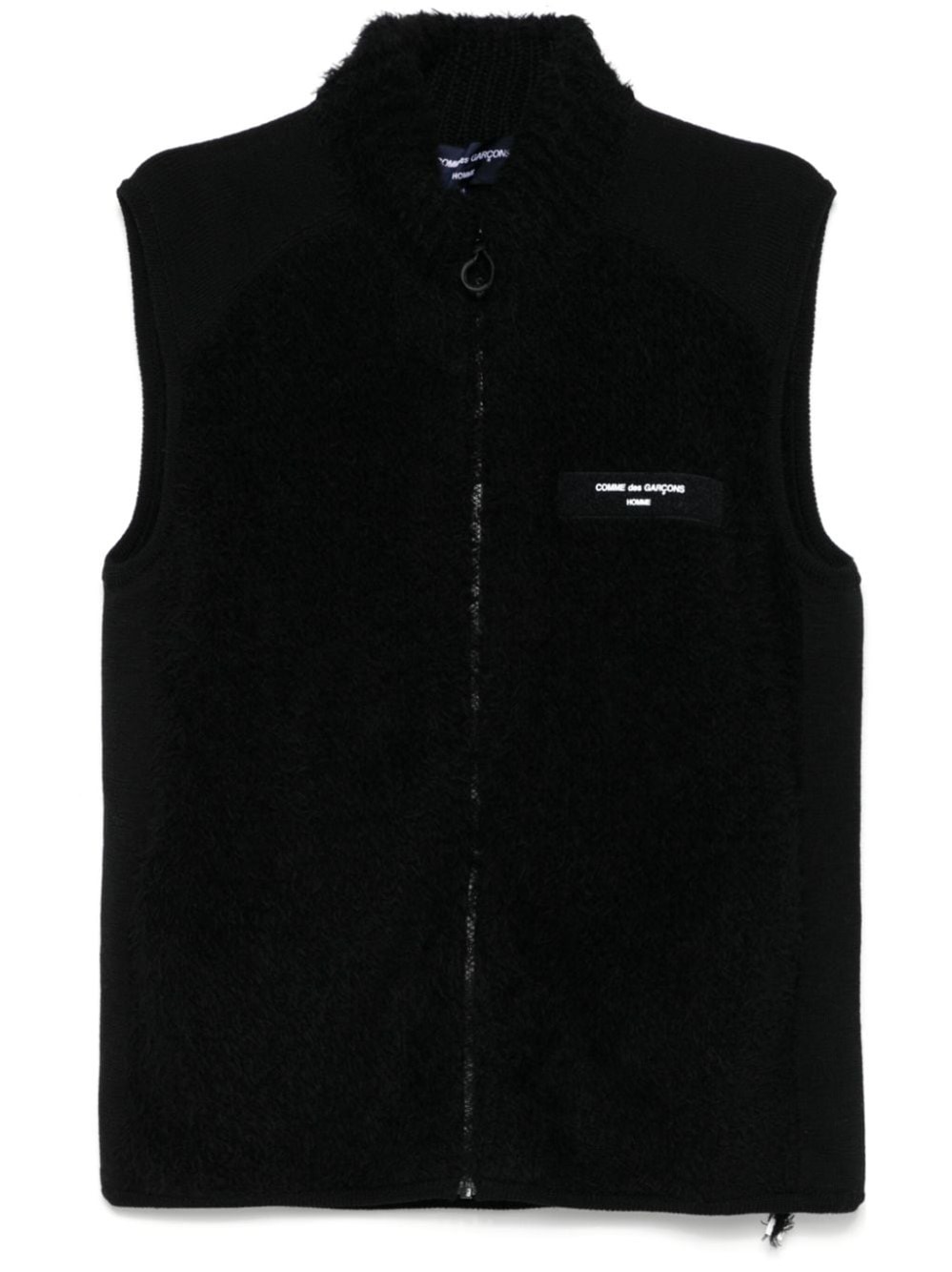 Comme Des Garçons Homme Deux Brushed-effect Gilet