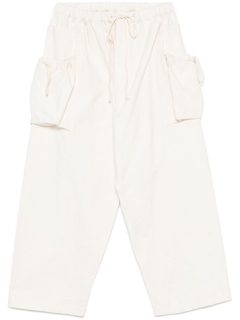 Story Mfg. Beige Salt Cargo Pants
