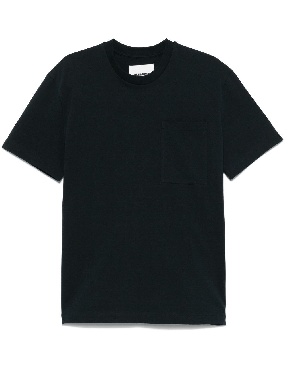 Jil Sander Black Cotton T-shirt