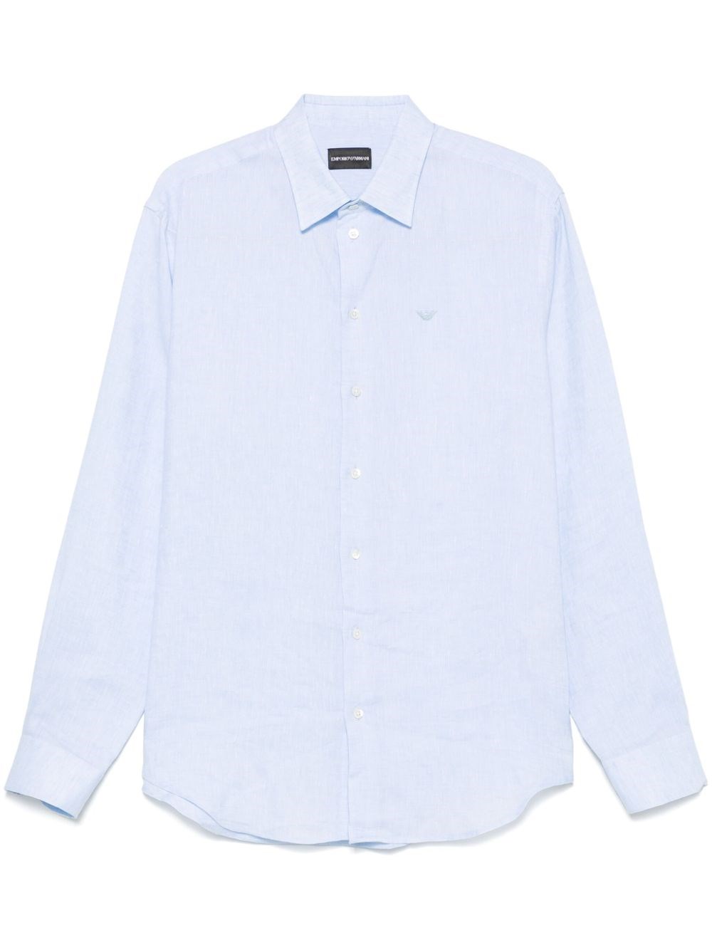 Emporio Armani Linen Shirt - Emporio Armani - Modalova
