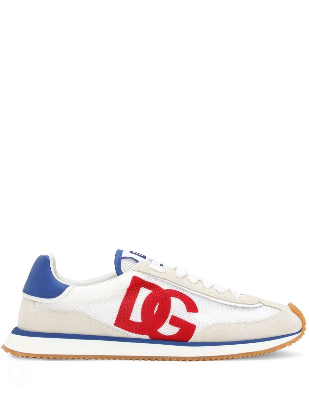 Dolce & Gabbana Cushion Low-top Sneakers Featuring Contrasting Elements
