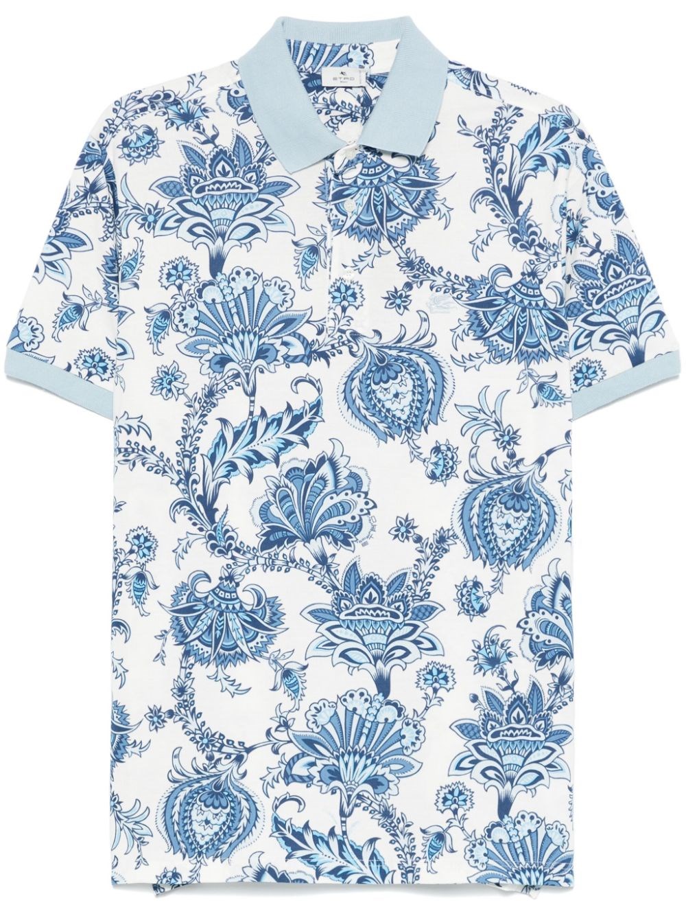 Etro Polo With Print - Etro - Modalova