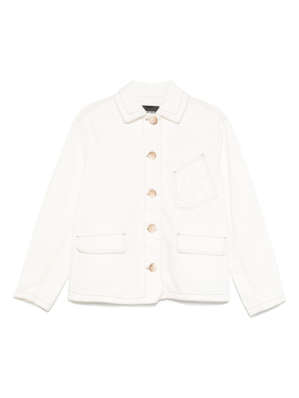 Emporio Armani Cotton Jacket - Emporio Armani - Modalova