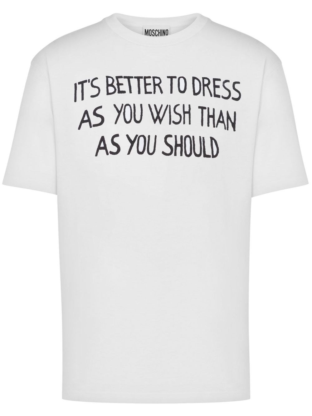 Moschino Printed T-Shirt - Moschino - Modalova