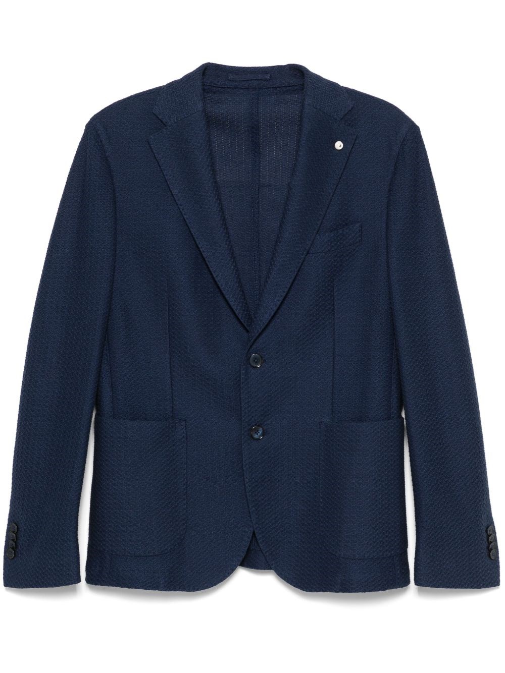 Single-Breasted Jacket - Luigi Bianchi - Modalova