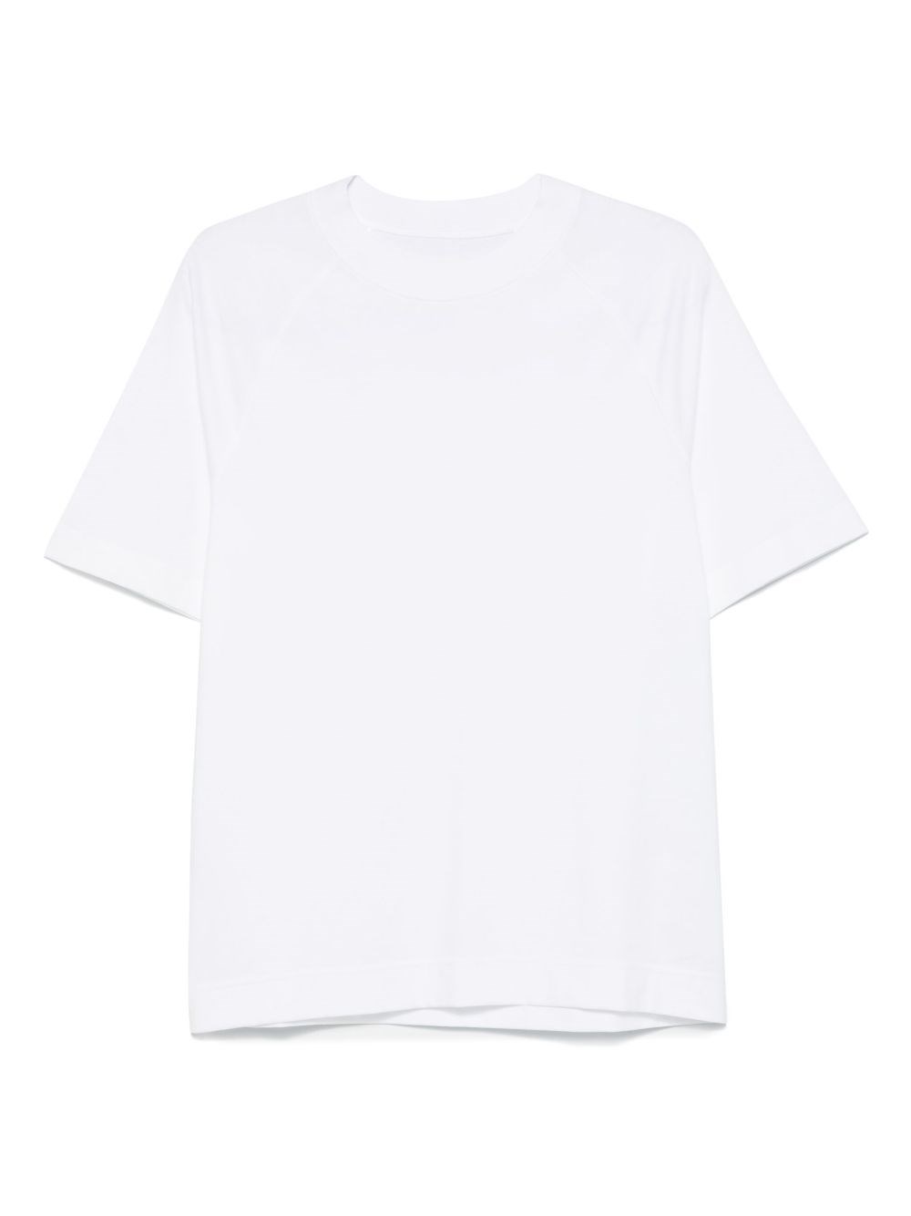 Circolo 1901 Crew Neck Cotton T-shirt With Short Raglan Sleeves