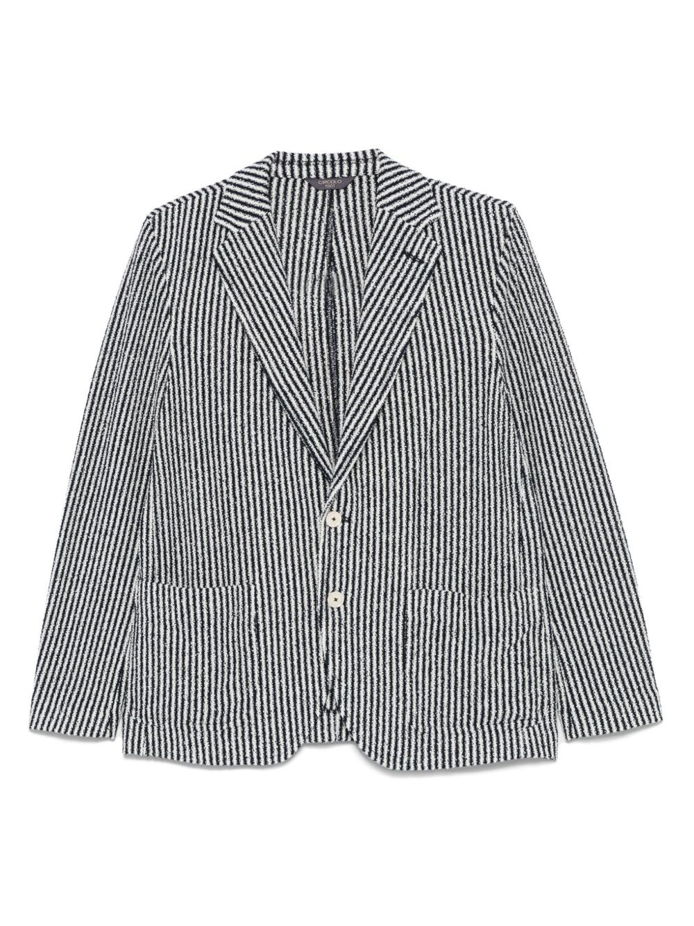 Circolo 1901 Striped Cotton Jacket - Circolo 1901 - Modalova