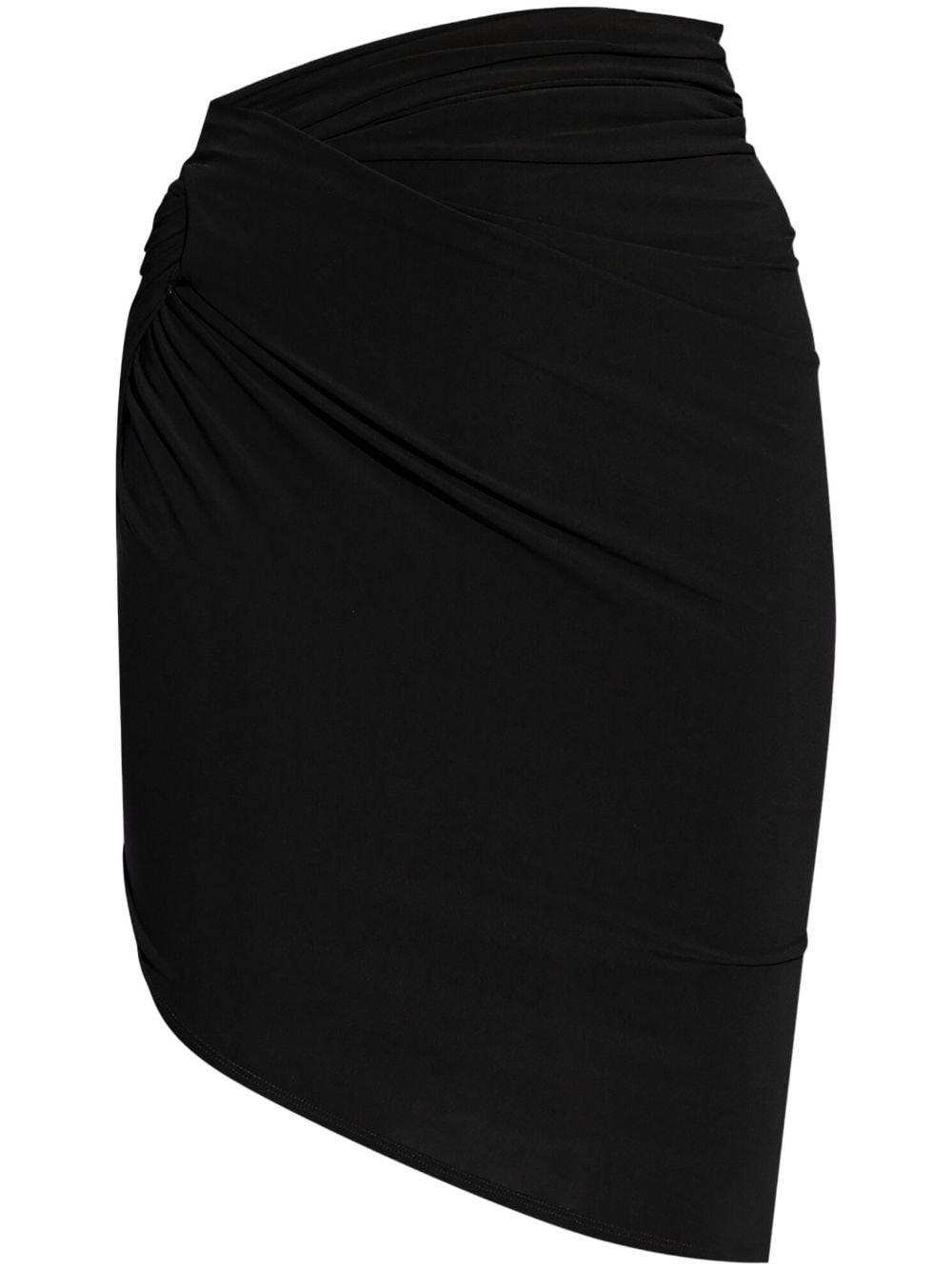 JACQUEMUS La Mini Jupe Drapeado Mini Skirt