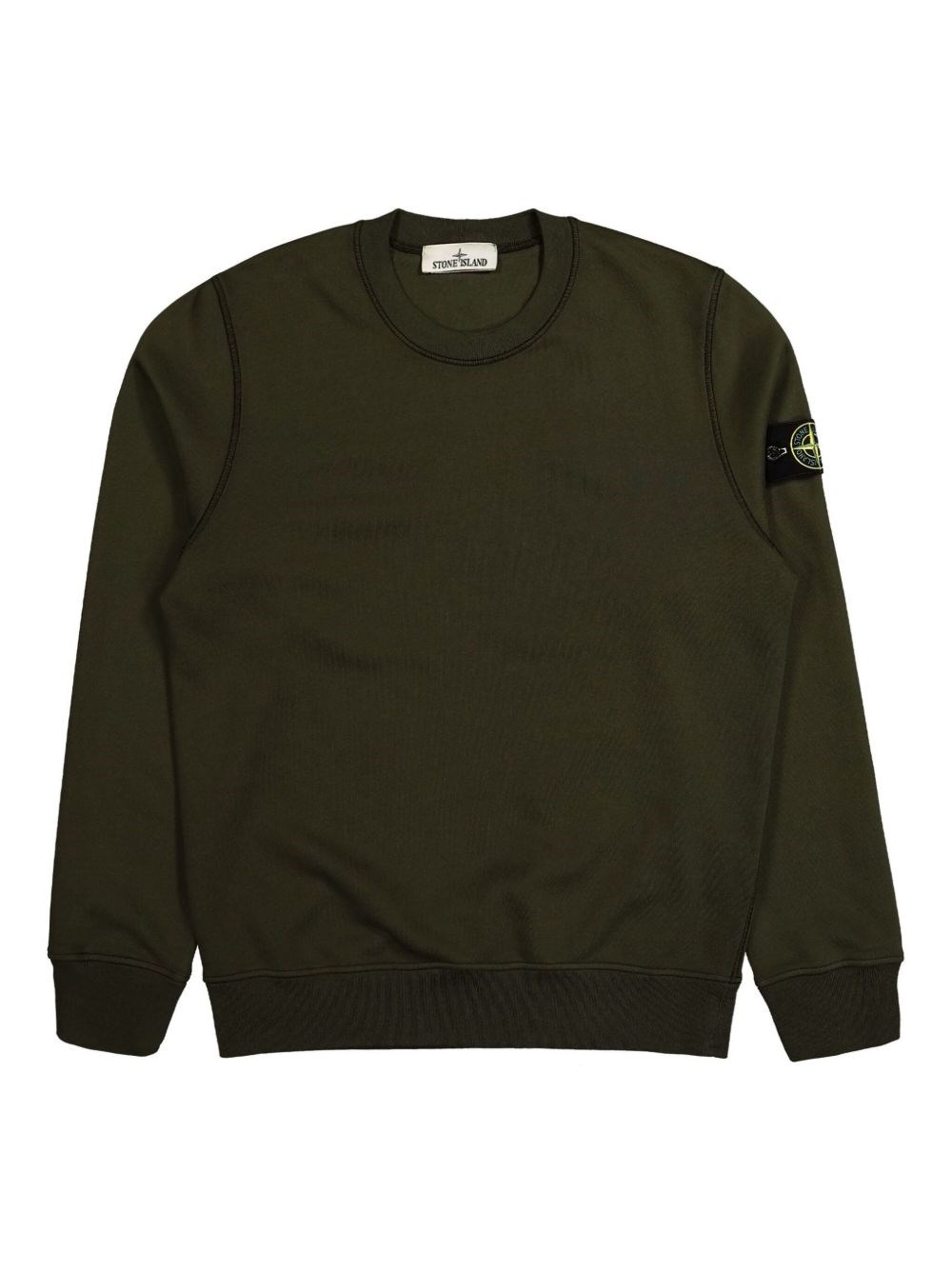 Cotton Crewneck Sweatshirt - Stone Island - Modalova