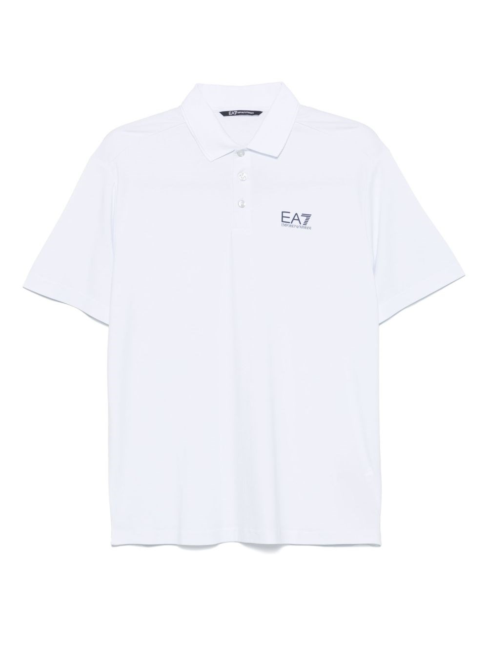 EA7 EMPORIO ARMANI Logo Polo Shirt - EA7 EMPORIO ARMANI - Modalova