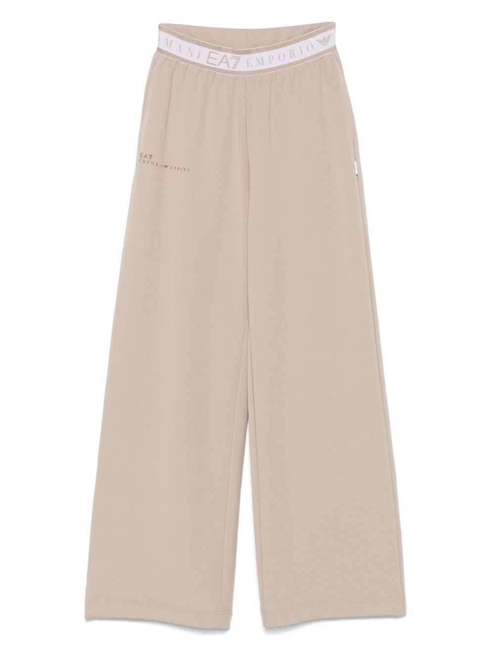 Wide-Leg Trousers - EA7 EMPORIO ARMANI - Modalova