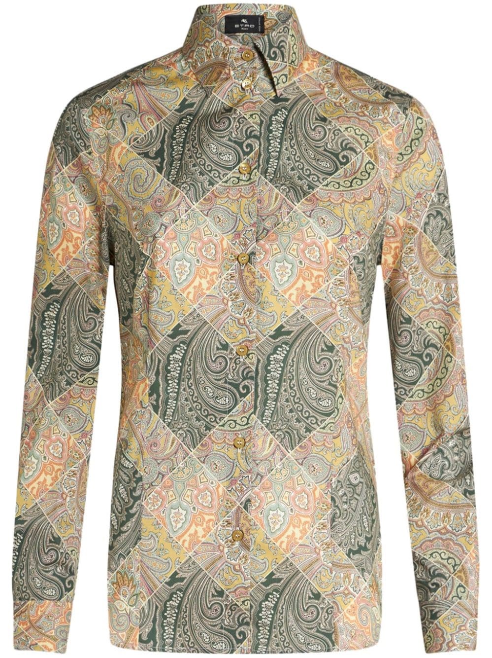 Etro Women Printed Cotton Shirt