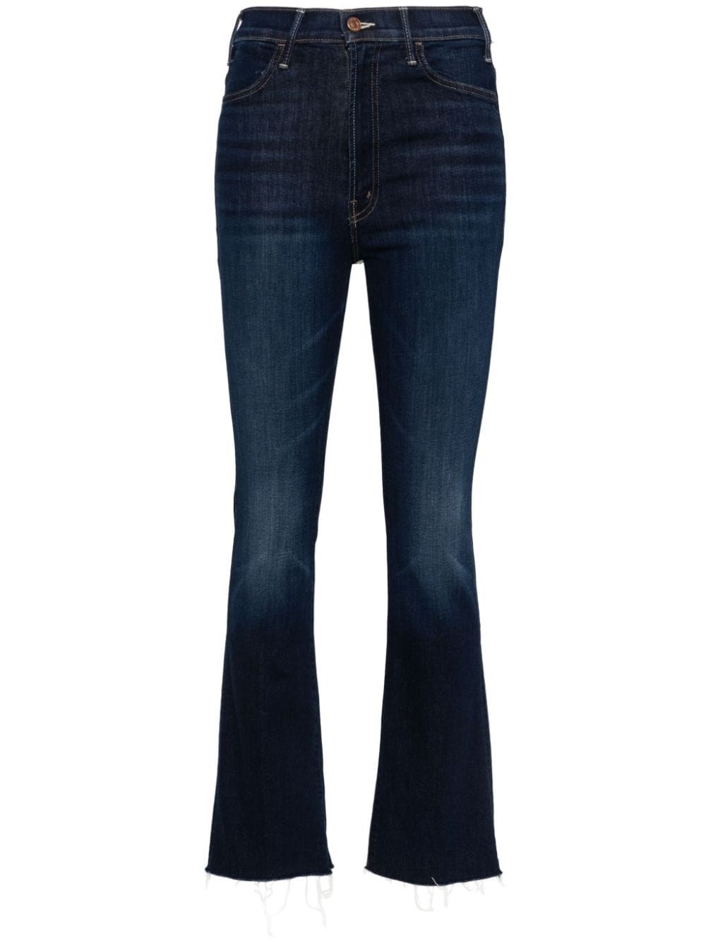 Mother The Lil Patch Pocket Rambler Zip Sneak Jeans (petite)