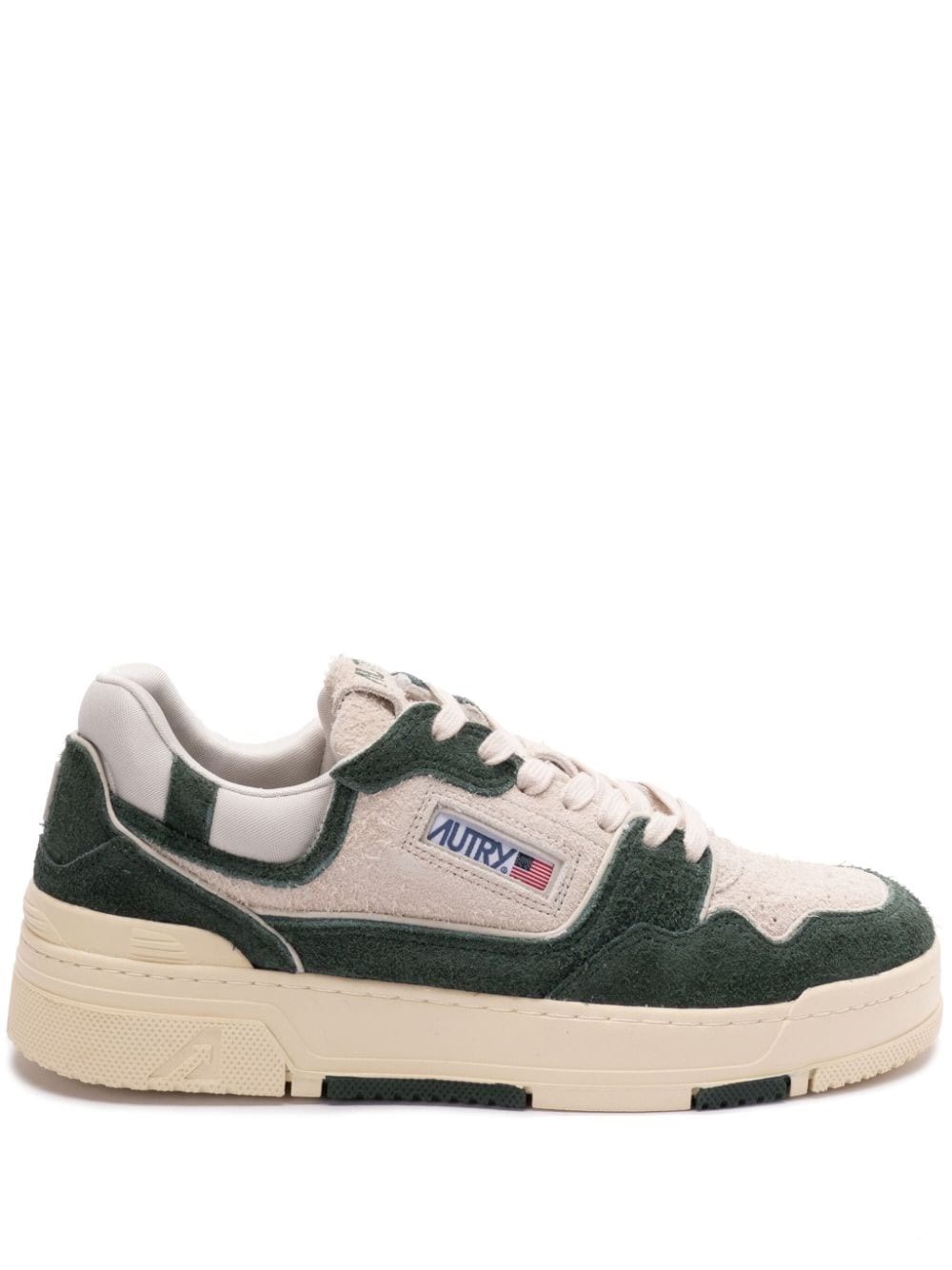Clc Low Leather And Suede Sneakers - AUTRY - Modalova