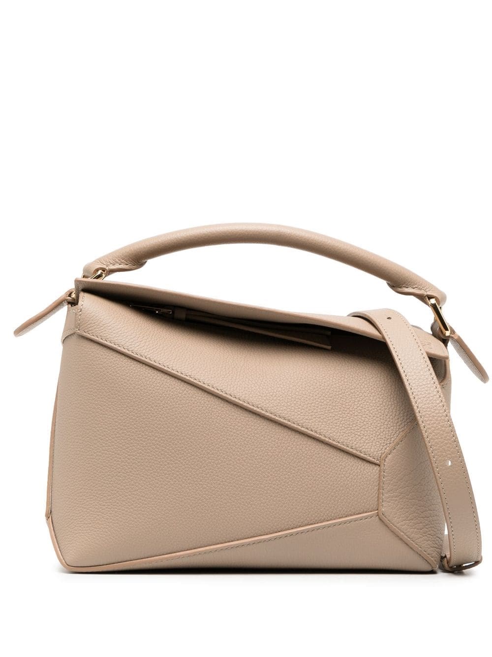 Puzzle Edge Small Leather Handbag - Loewe - Modalova