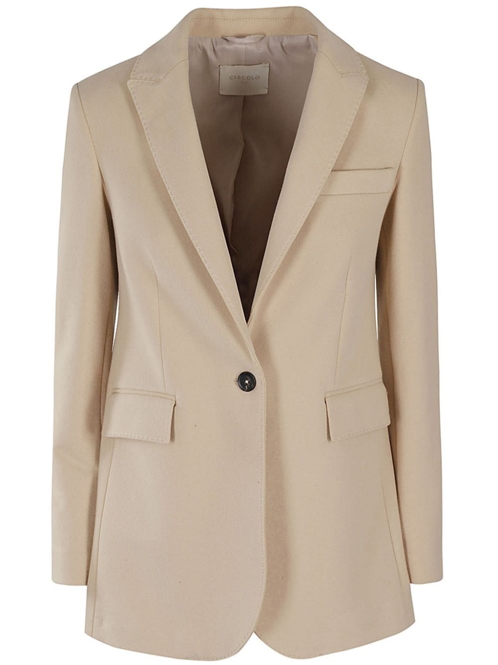 Cotton Single-Breasted Jacket - Circolo 1901 - Modalova