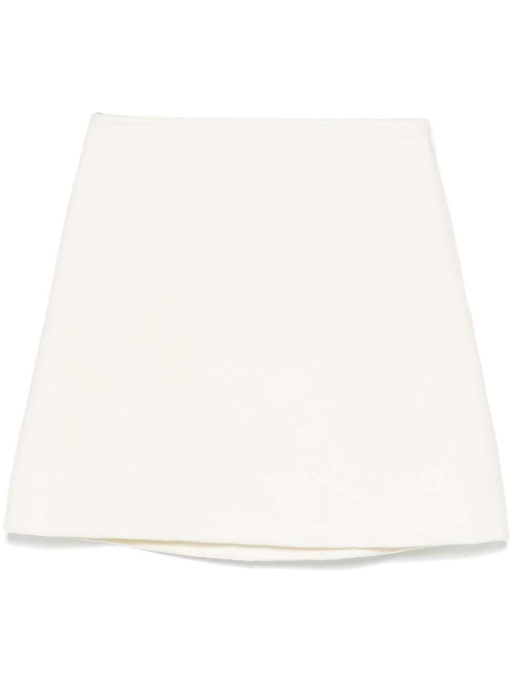 Ermanno Scervino Wool Mini Skirt