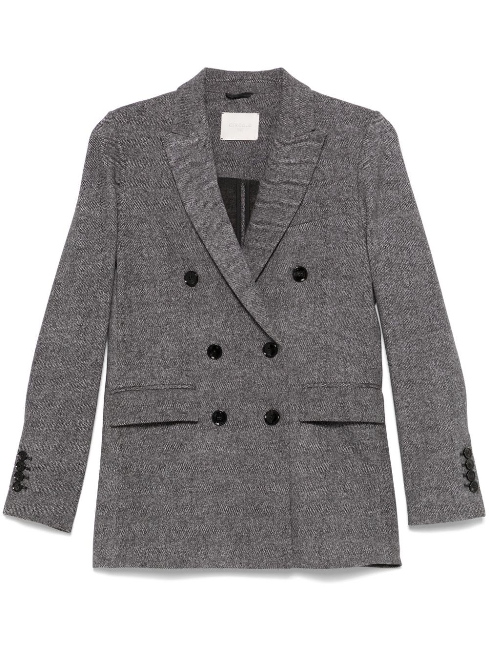Cotton Double-Breasted Jacket - Circolo 1901 - Modalova