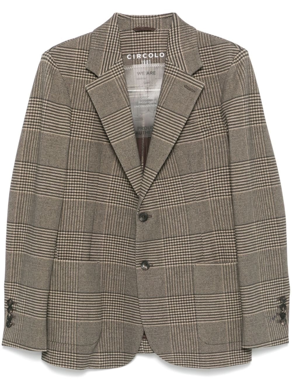 Cotton Single-Breasted Jacket - Circolo 1901 - Modalova