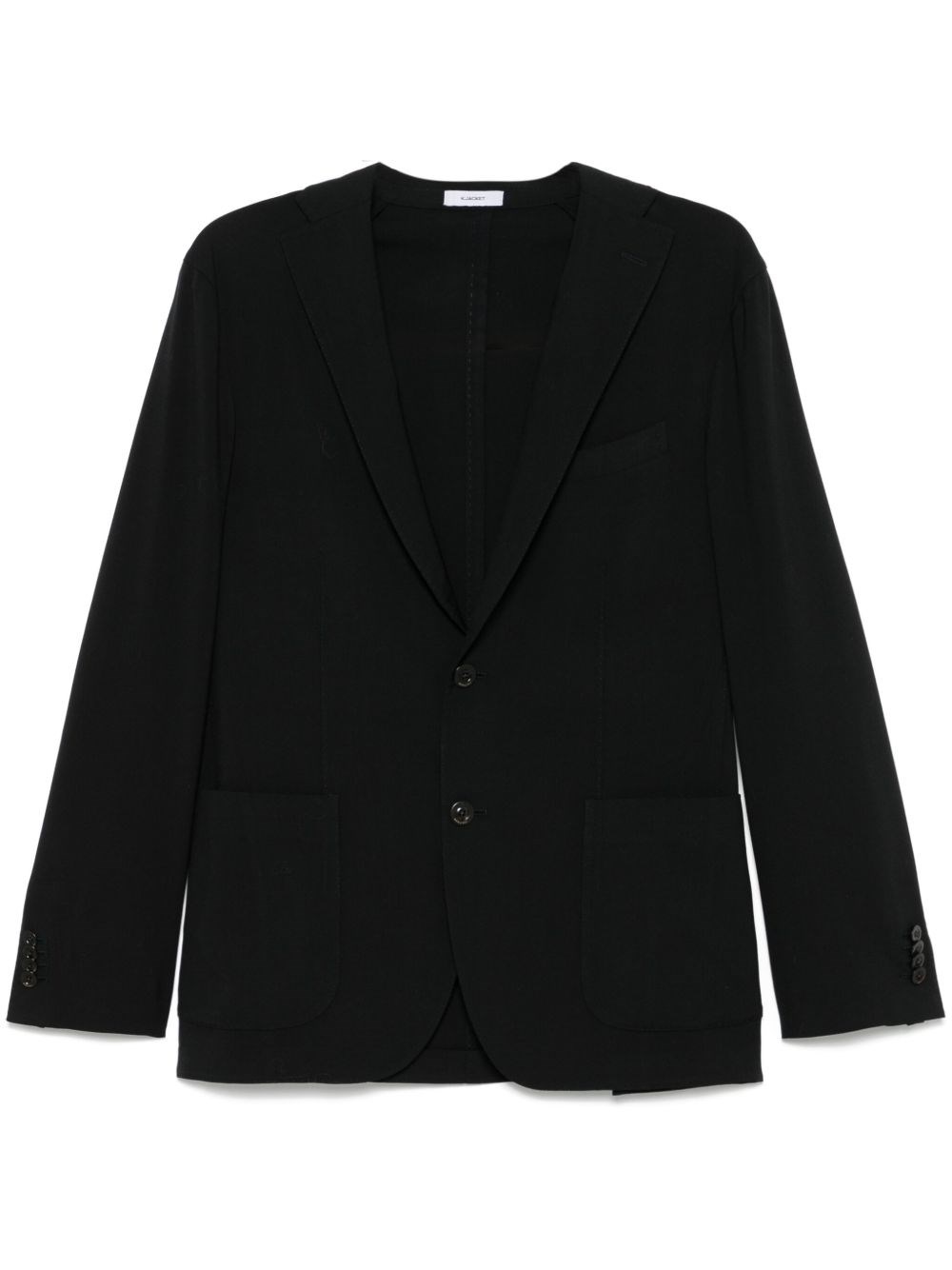 Wool Single-Breasted Jacket - Boglioli - Modalova