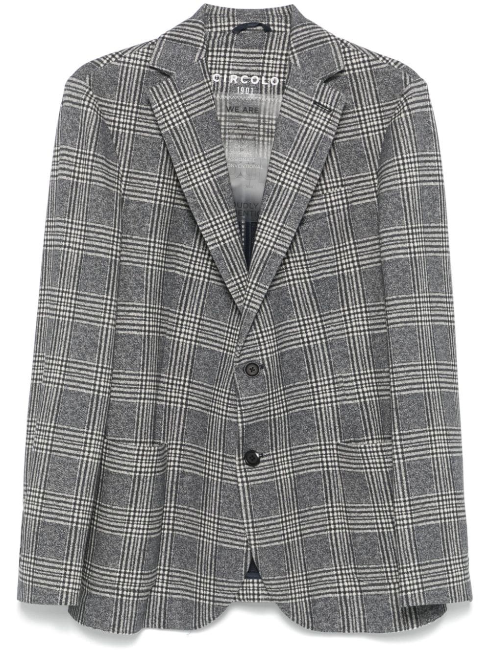 Cotton Single-Breasted Jacket - Circolo 1901 - Modalova