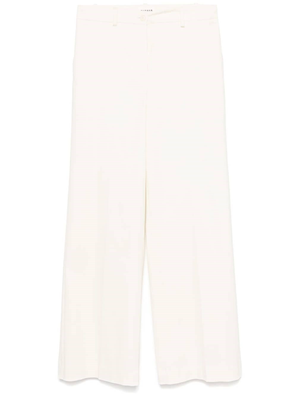 P.a.r.o.s.h Parosh Crew Cotton Blend Trousers