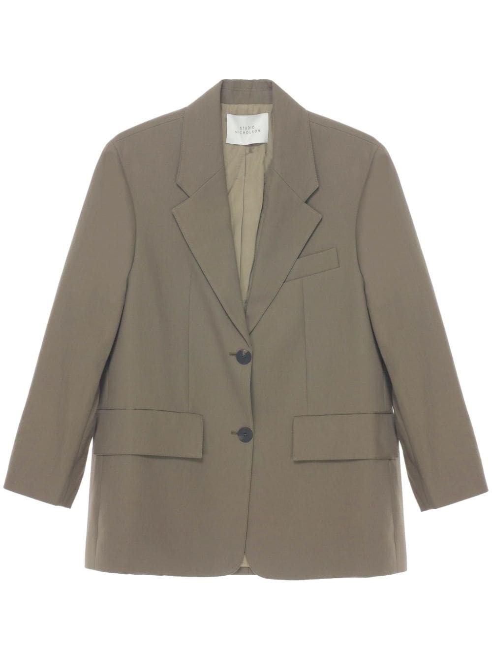Studio Nicholson Wool Blazer Jacket Single-breasted