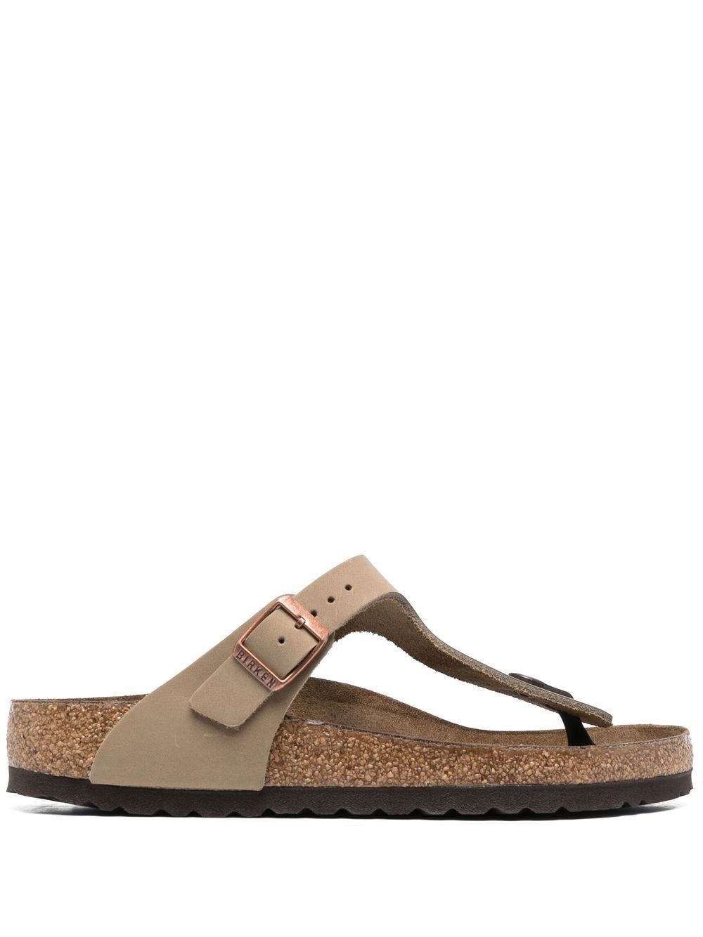 Gizeh Oiled Leather Sandals - Birkenstock - Modalova