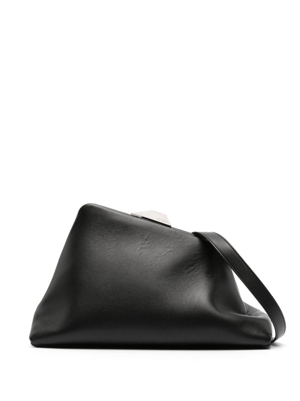 Attico Day Off Leather Shoulder Bag