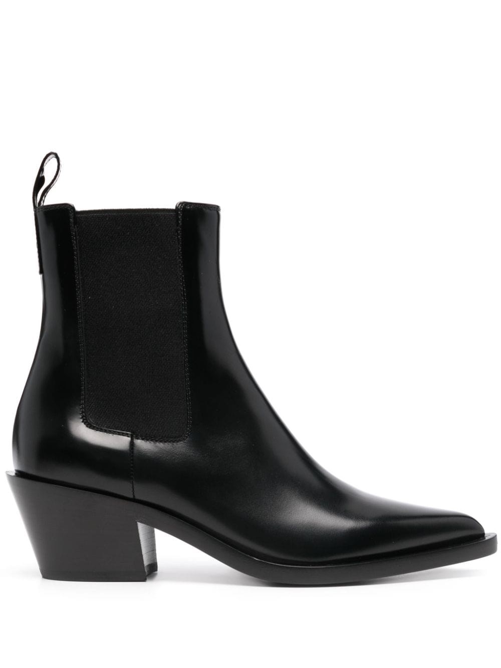 Gianvito Rossi Leather Boots In Black