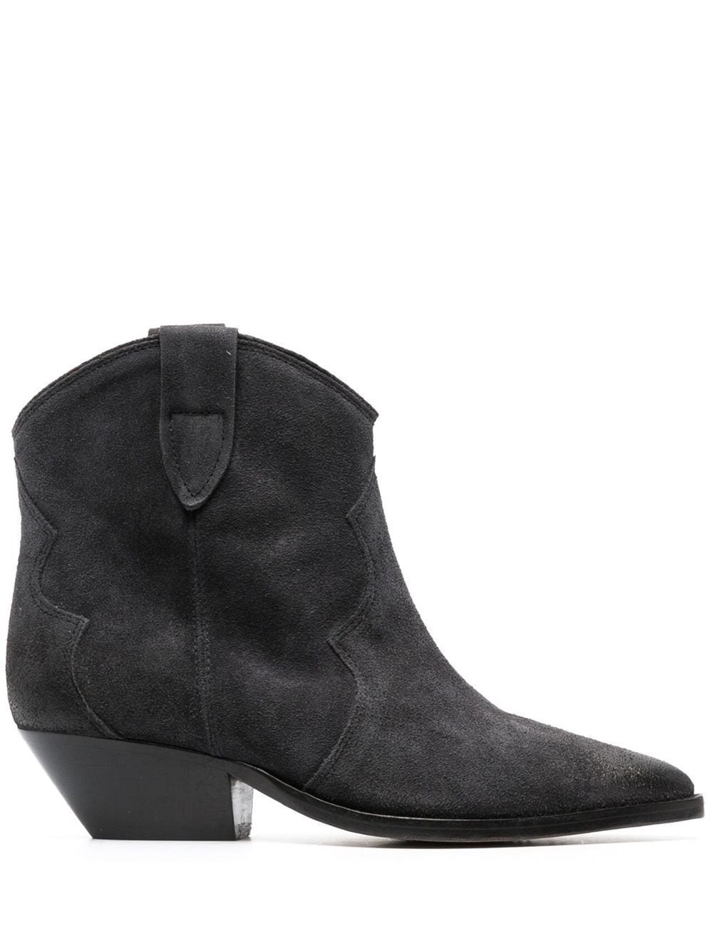 Isabel Marant Brown Suede Dewina Ankle Boots