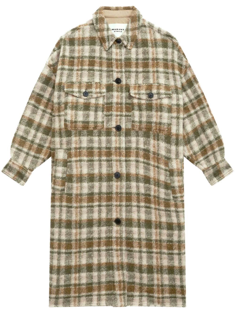 Isabel Marant Étoile Marant Etoile Fontizi Wool Blend Coat