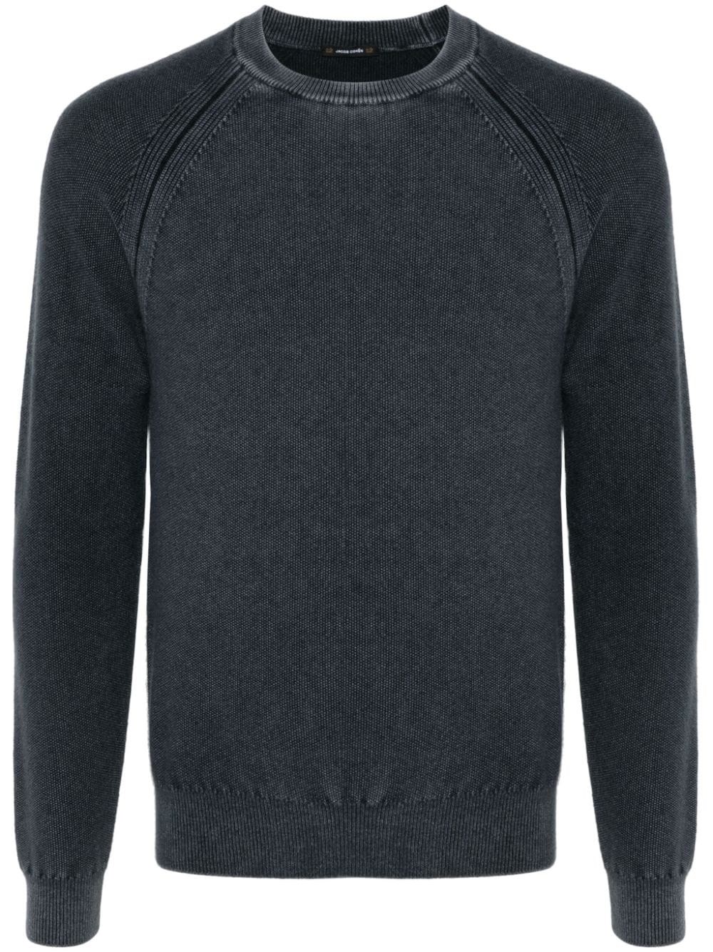 Cashmere Crewneck Sweater - Jacob Cohen - Modalova