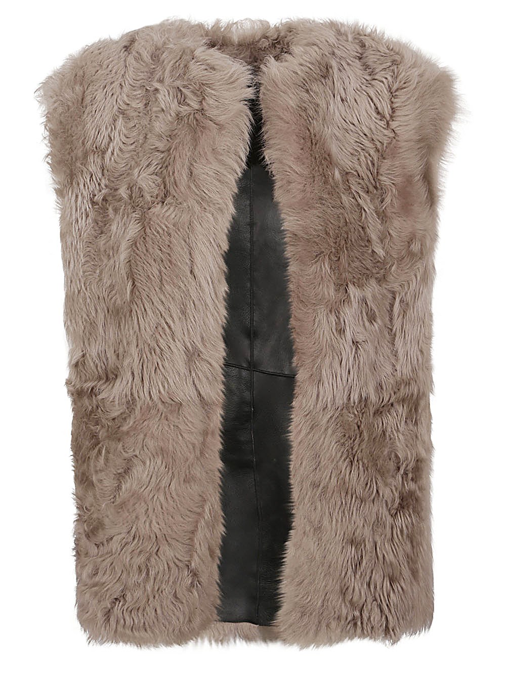 ENES Sleeveless Fur Coat - ENES - Modalova