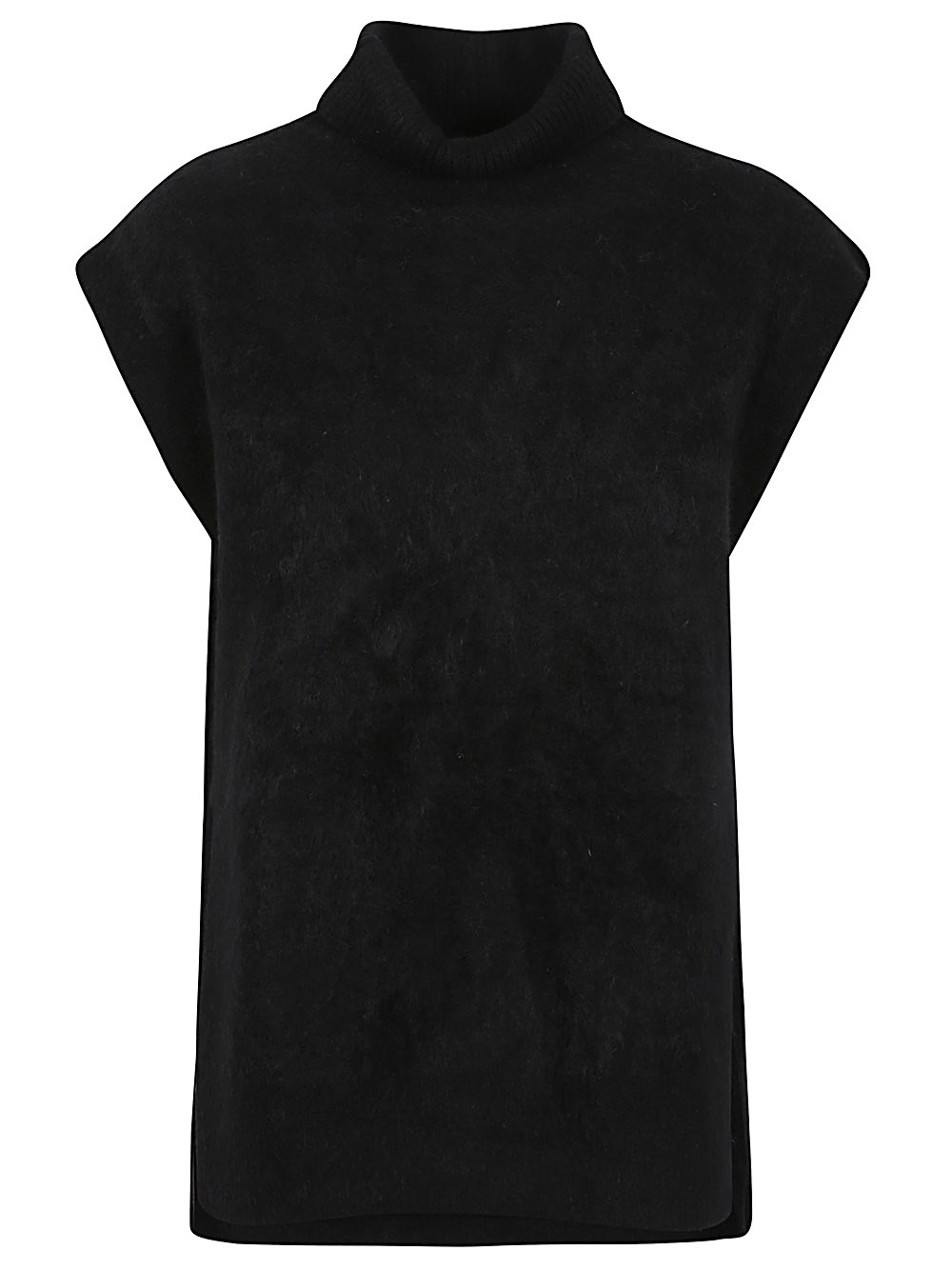 Cashmere High-Neck Vest