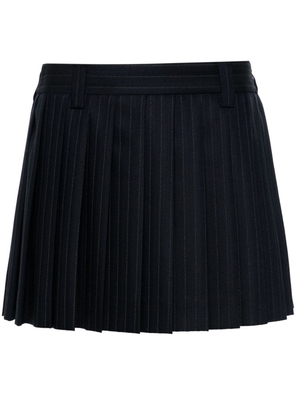 Miu Miu Wool Mini Skirt - Miu Miu - Modalova