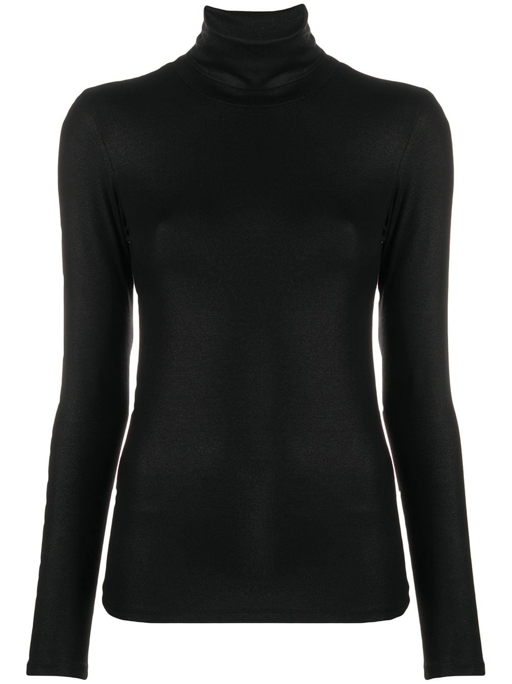 Majestic Cotton-cashmere Long Sleeve Turtleneck Top