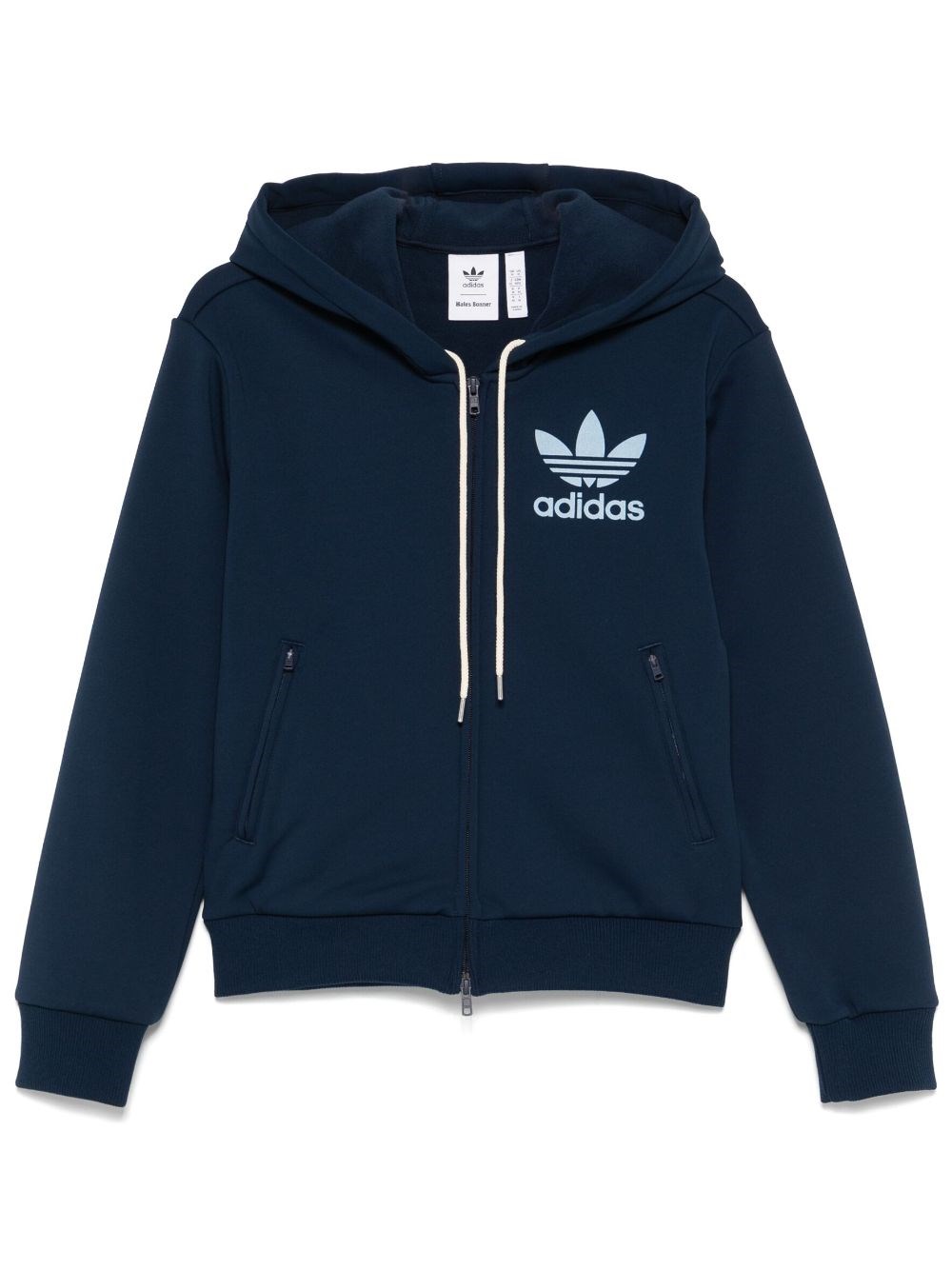 Logo Zipped Hoodie - ADIDAS BY WALES BONNER - Modalova