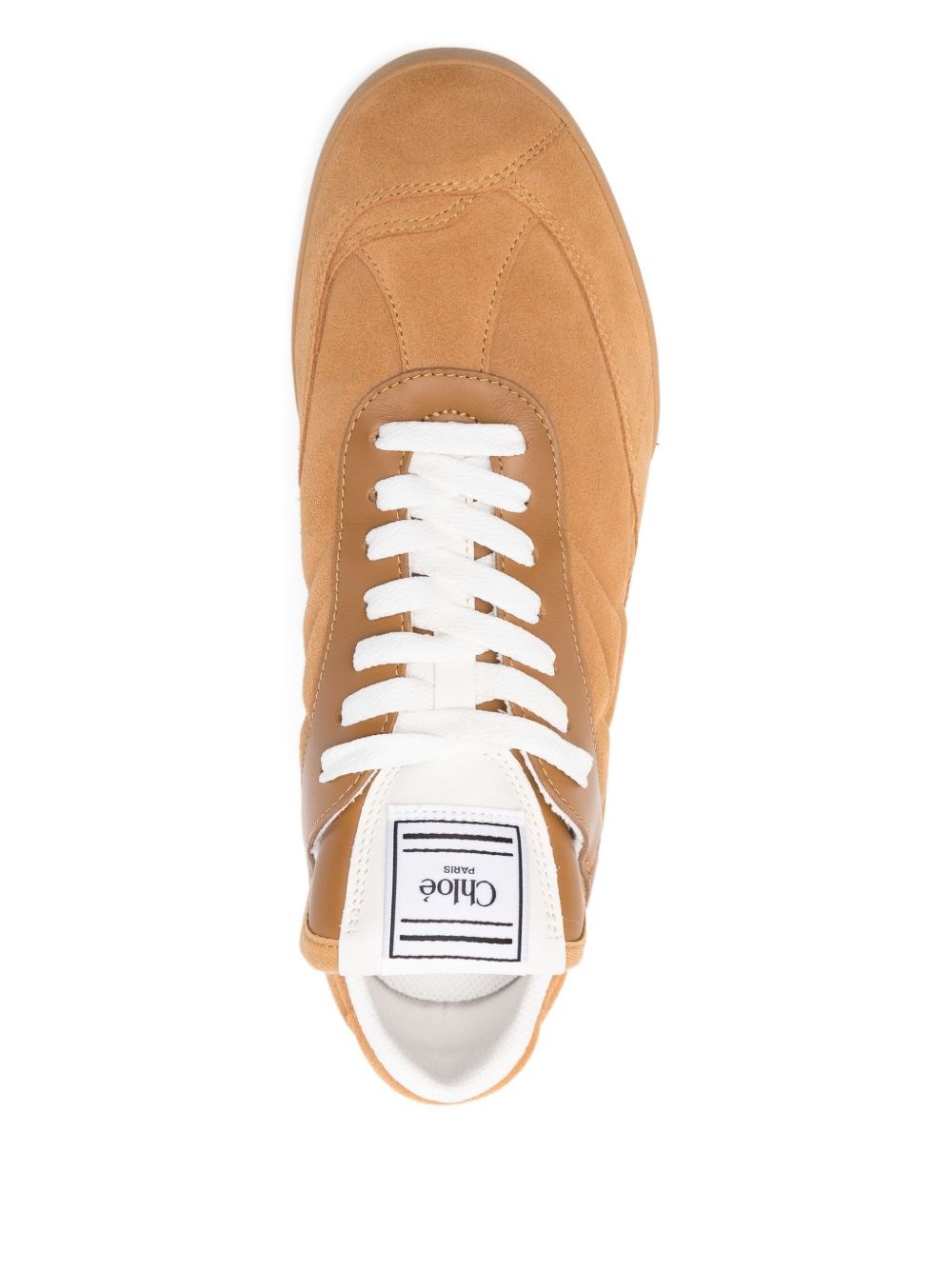 Kick Suede Leather Sneakers - Chloè - Modalova