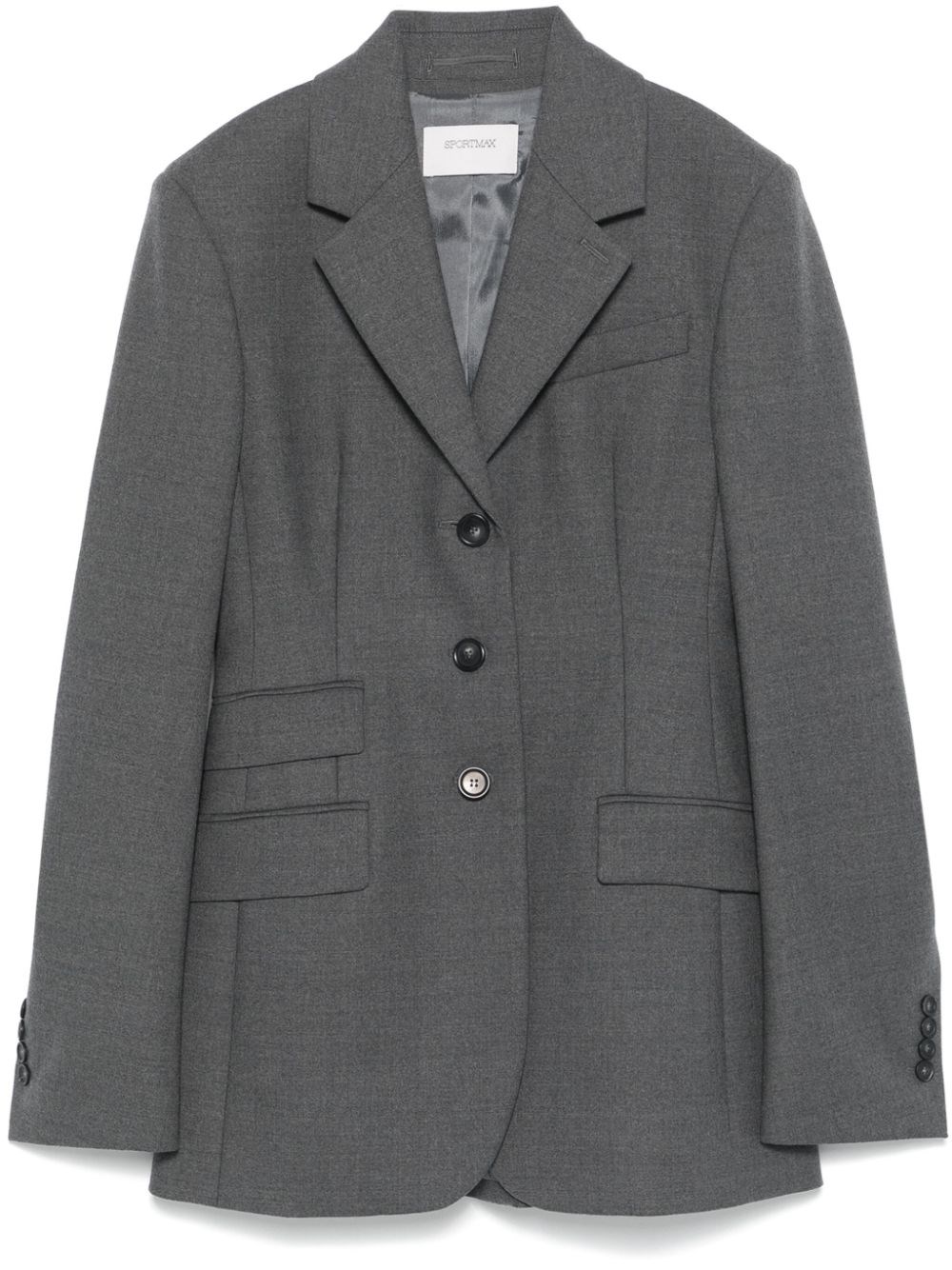 Sportmax Sport Max Wool Single Breasted Jacket