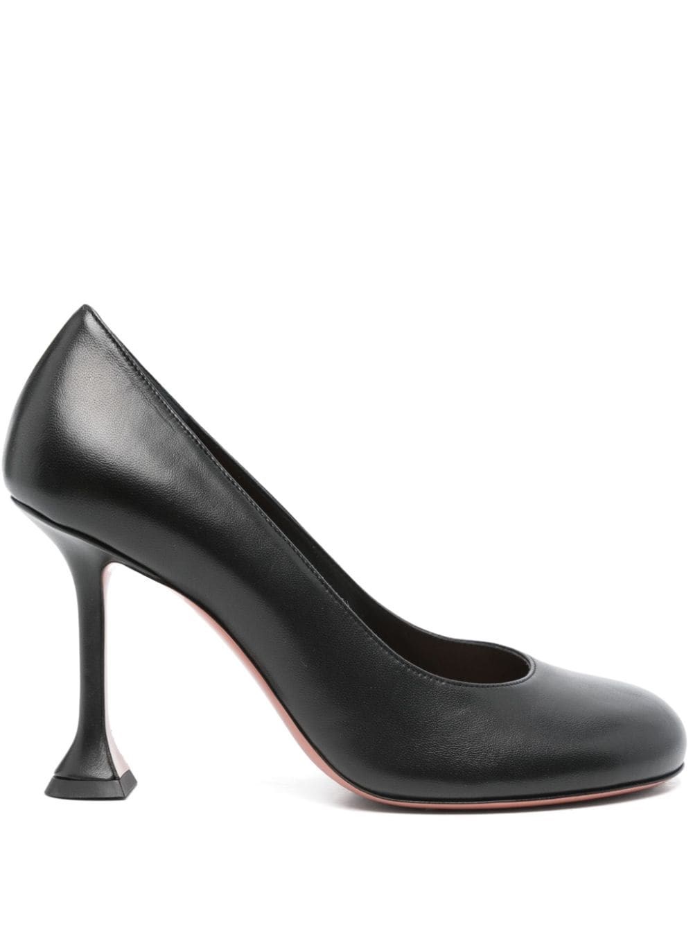 Amina Muaddi Women Iris Pump 95 Nappa Black 95 Mm Mini
