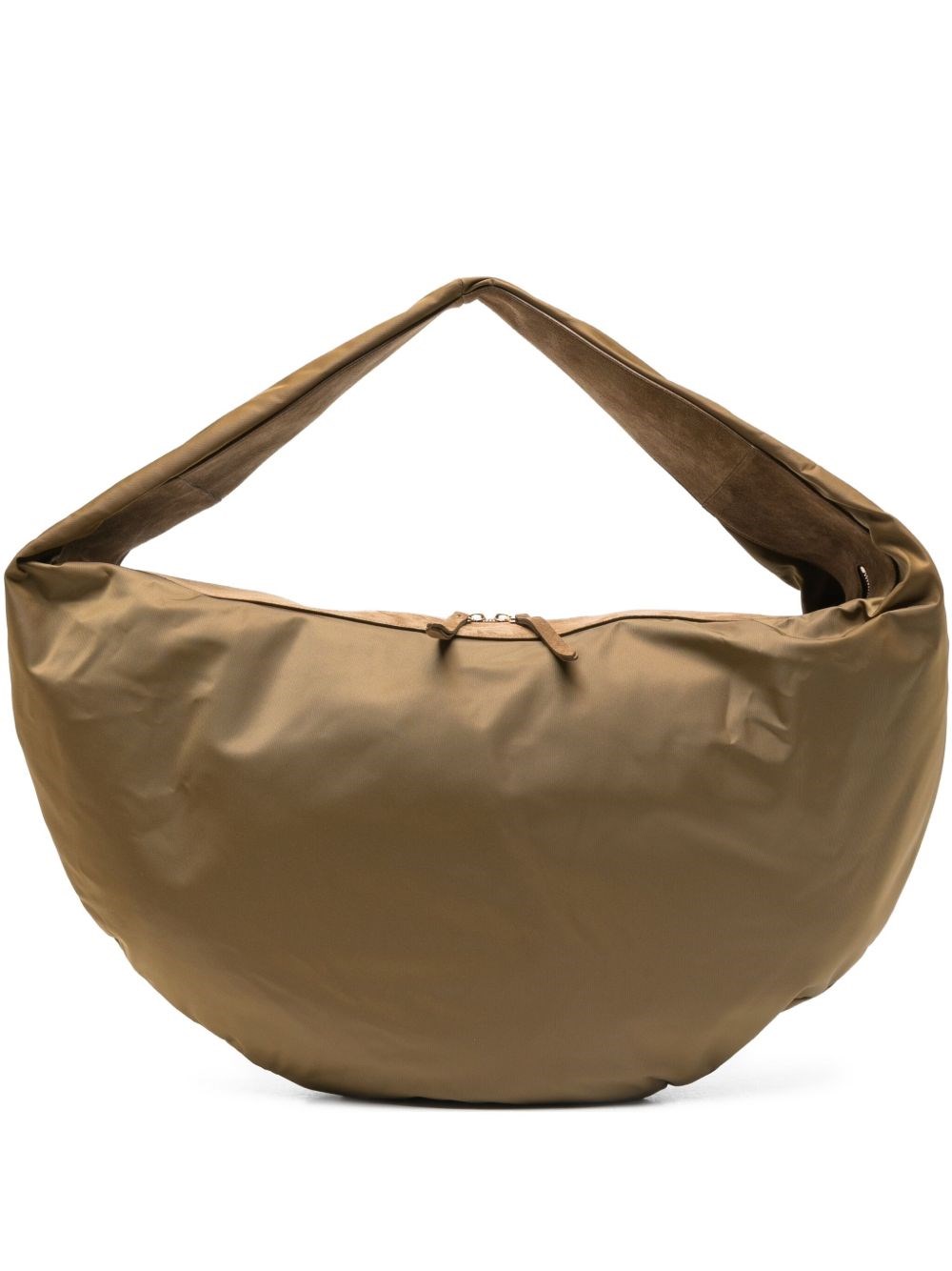 Khaite Olivia Sport Xl Nylon Hobo Bag In Yellow