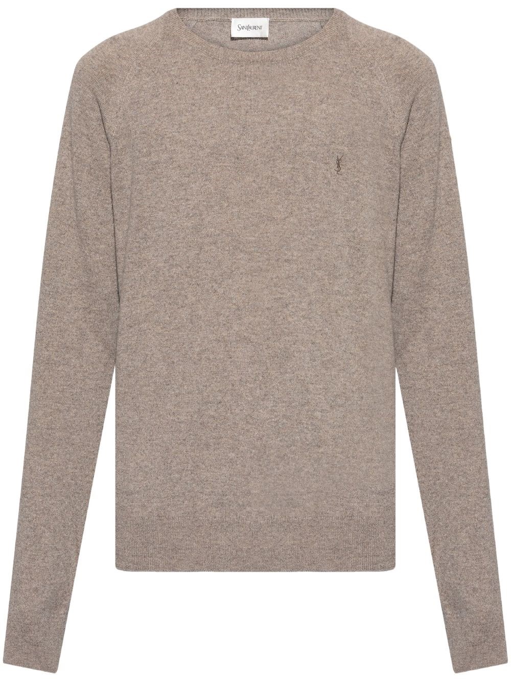 Cashmere Crewneck Jumper - Saint Laurent - Modalova